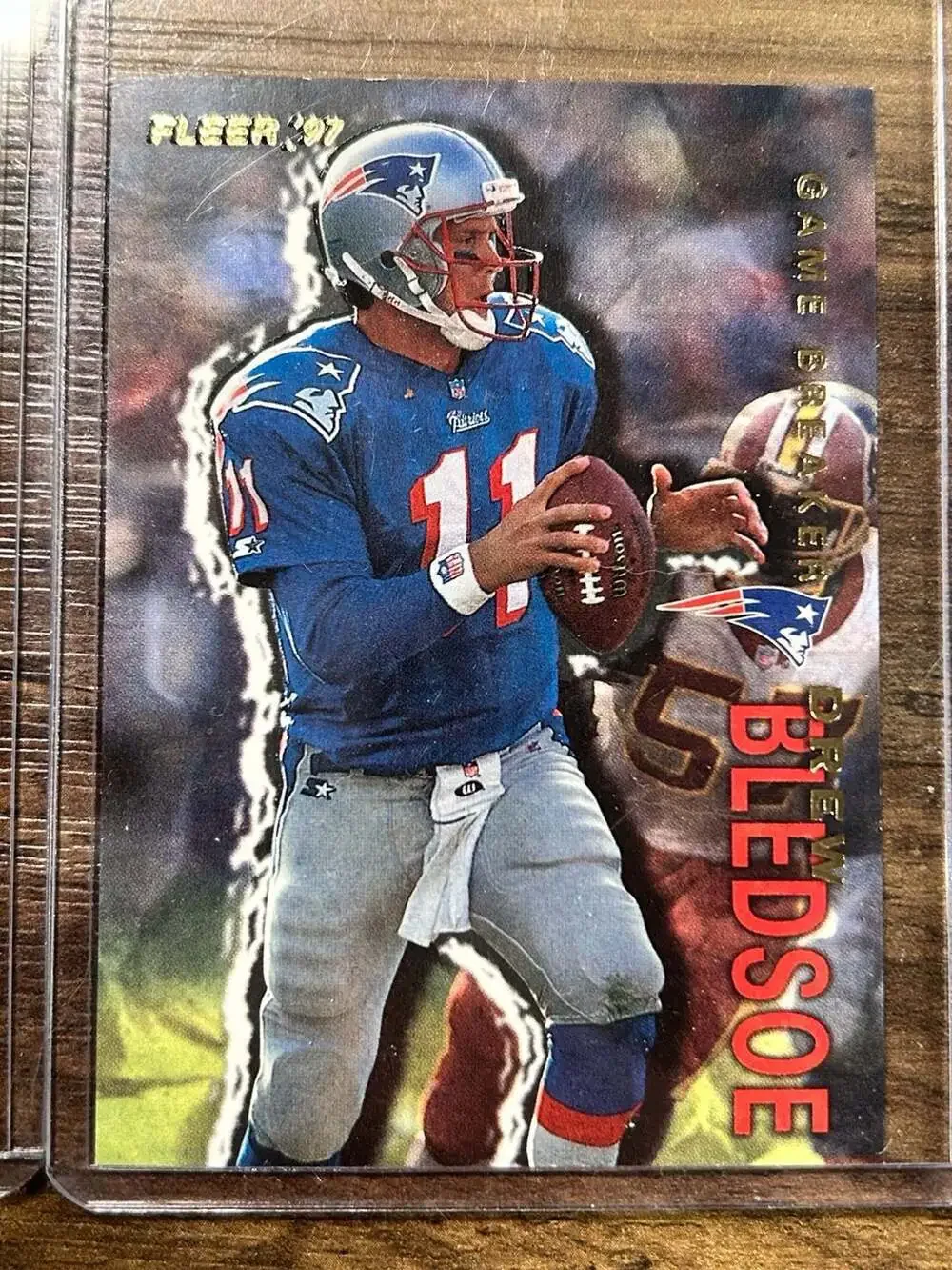 Drew Bledsoe Baseball 3 Card Lot